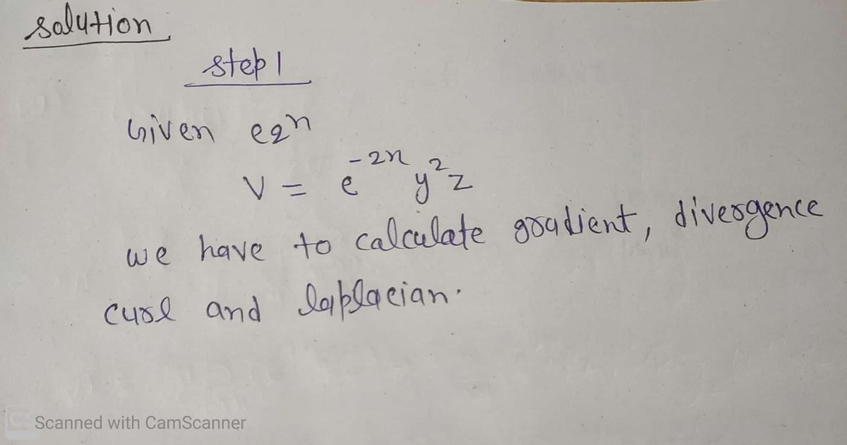 Advanced Physics homework question answer, step 1, image 1